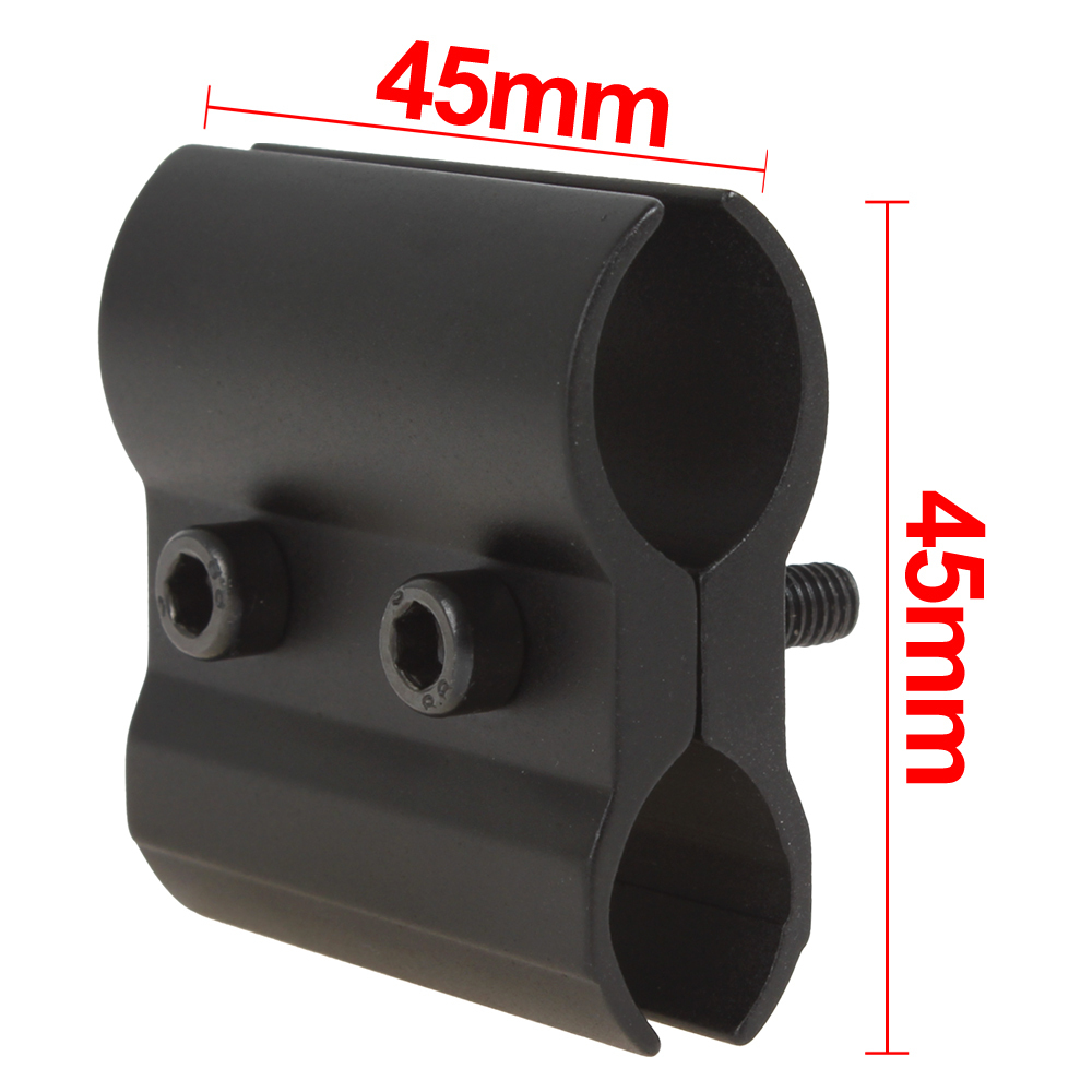 qq06 aluminum alloy led flashlight mount bike torch holder bicycle flash light holder bracket with hex wrench