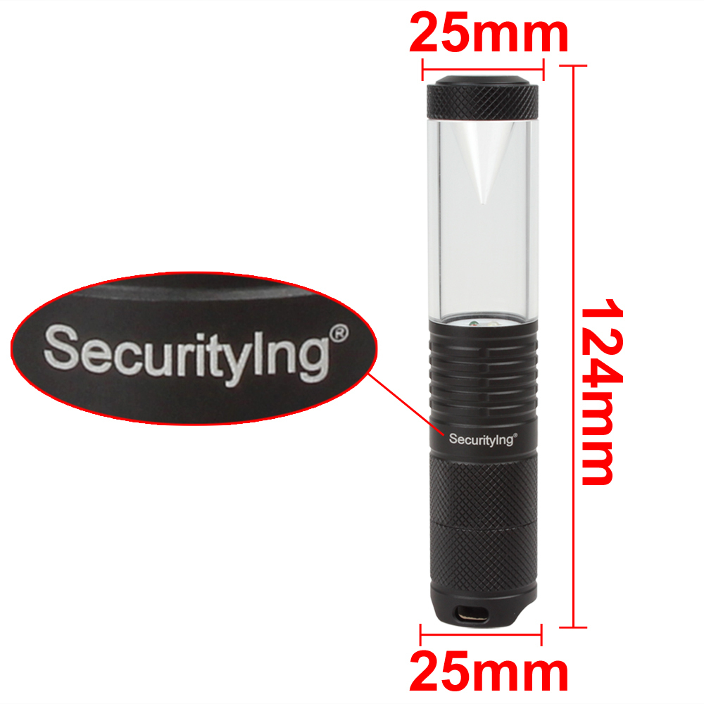 securitying 1000lm cree xpg-r5 white led flashlight torch flash light + portable xpe-q5 red led camping light signal lamp