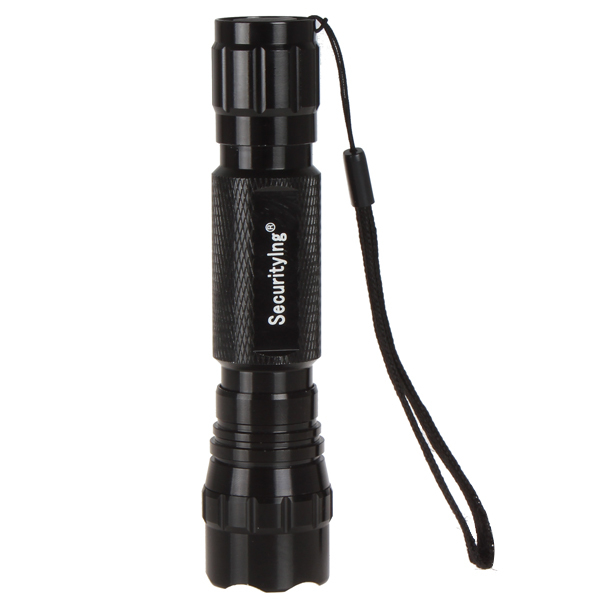 securitying 1200 lumens cree xm-l2 led dimming flashlight torch 5 modes mini portable 18650 flash light for outdoor camping