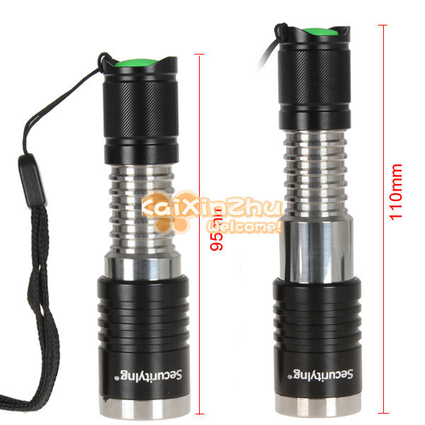 securitying 3 modes 600 lumen 1x cree xml t6 portable mini led flashlight torch 14500 led flash light for outdoor camping