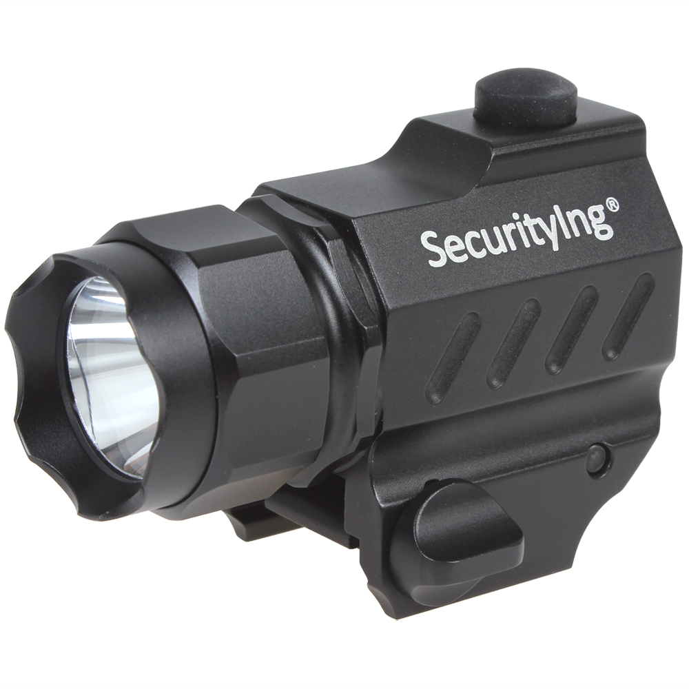 securitying 400 lumens mini cree xp-g r5 led tactical flashlight gun mounted high power led torch flash light