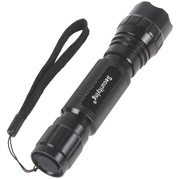 securitying 501b mini red light cree led flashlight torch 200lm ir flash light with night vision function