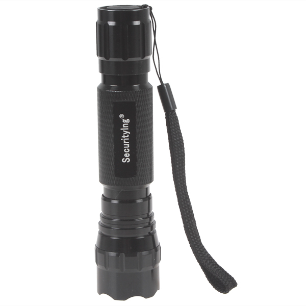 securitying 501b mini red light cree led flashlight torch 200lm ir flash light with night vision function