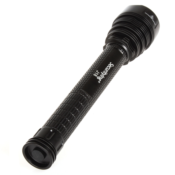 securitying 7 x cree xml t6 4200 lumen led flashlight torch 18650 26650 5 mode flash light + holster