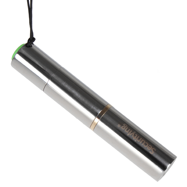 securitying xp-e f23 stainless steel mini pocket steamlight flashlight torch 5 modes aaa flash light