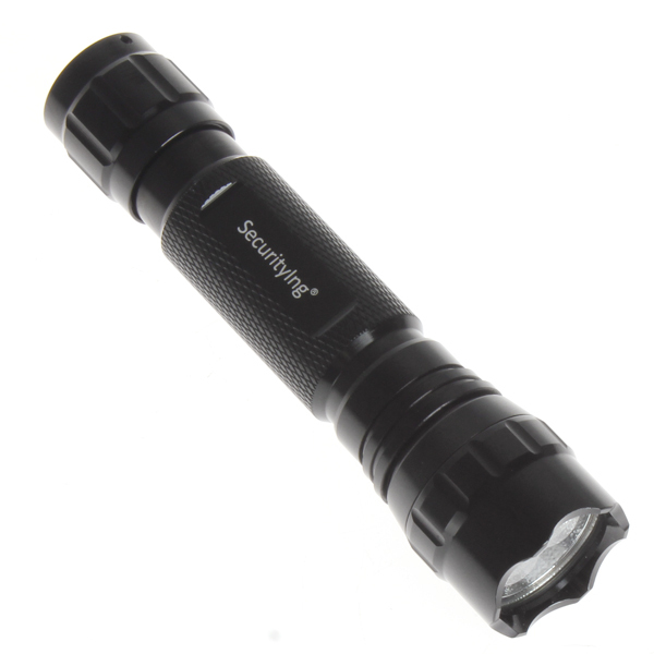 securitylng 501b mini uv detector ultraviolet led flashlight torch 18650 aluminum flash light
