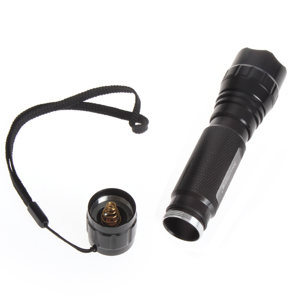 securitylng 501b mini uv detector ultraviolet led flashlight torch 18650 aluminum flash light
