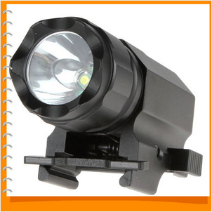 securitylng p05 1600 lumens cree-xp-g r5 led tactical gun flashlight torch 2 modes led flash light lanterna with mount
