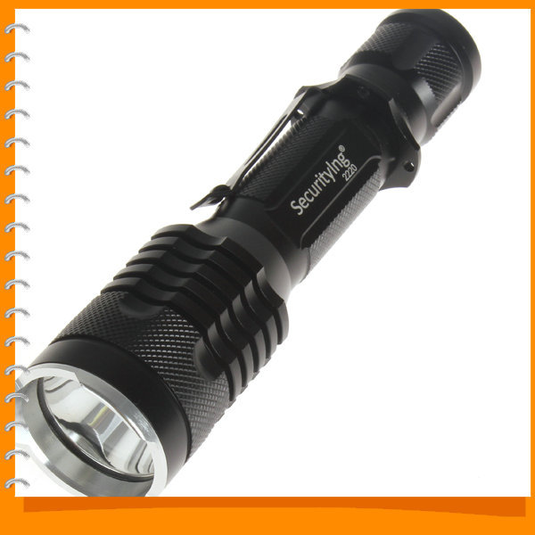 securitylng super bright led flashlight torch flash light - cree xml u2 led 5 modes 1200 lumens 18650