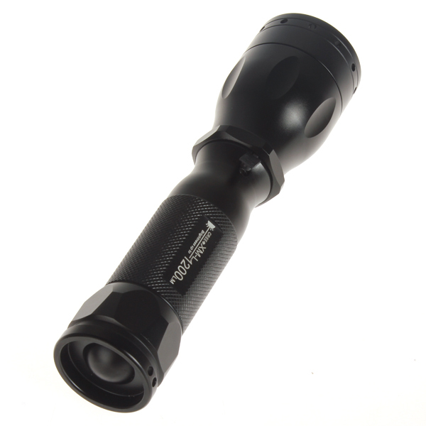 securitylng t01 high intensity 1200 lumen cree xml u2 led tactical flashlight torch 3 modes 18650 flash light