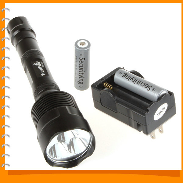 super bright 1800 lumen 3pcs cree xml xm l t6 led flashlight torch flash light + 2pcs rechargeable 18650 battery + charger super bright 1800 lumen 3pcs cree xml xm l t6 led flashlight torch flash light + 2pcs rechargeable 18650 battery + charger
