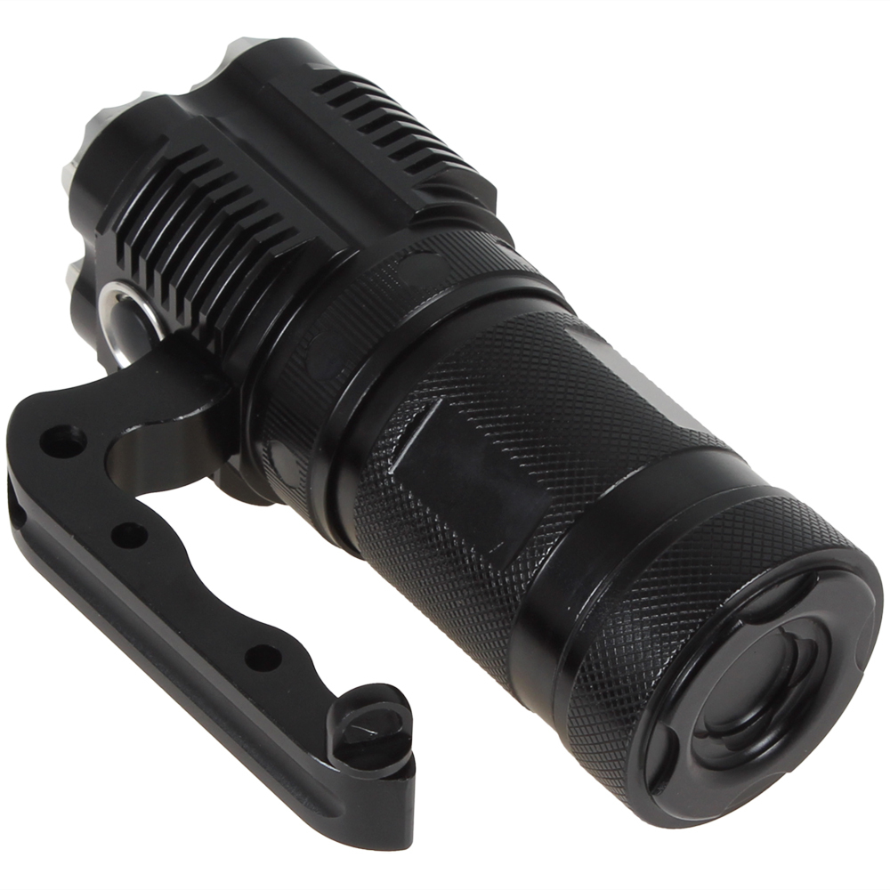 super bright 2400 lumens 4 x cree xml t6 led flashlight torch ipx-8 waterproof aluminum 18650 led flash light lamp dropship
