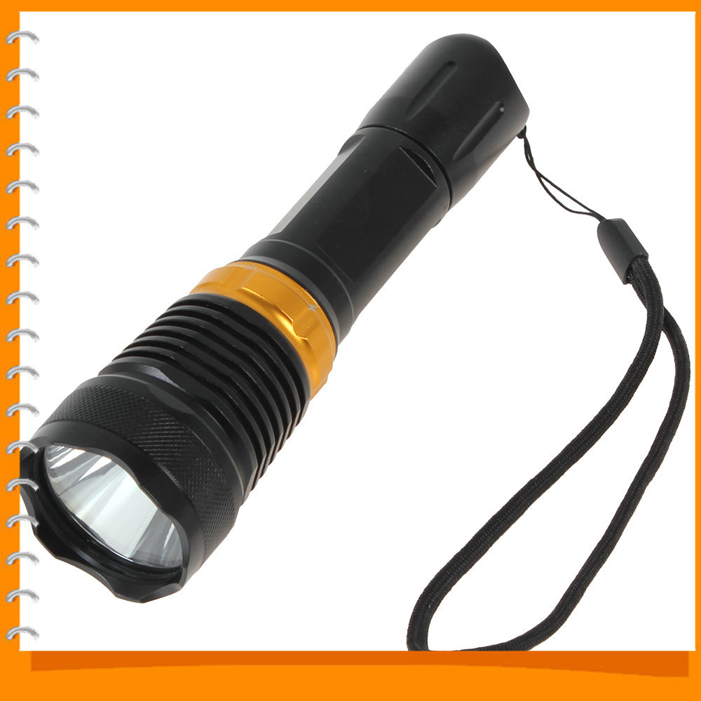 super bright 600lm cree xml t6 led diving flashlight magnetic control switch 20m underwater diving torch diver flash light lamp