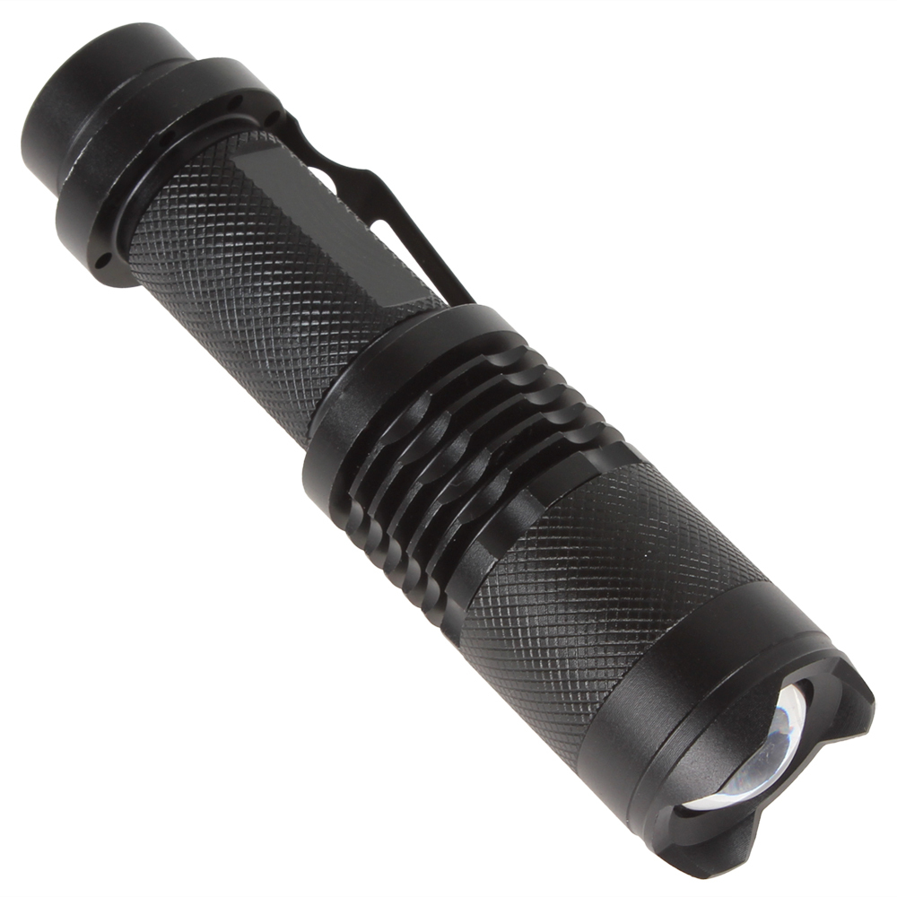 super bright cree q5 led flashlight torch red light flashlight 1000lm 3 modes extendible portable mini led flash light