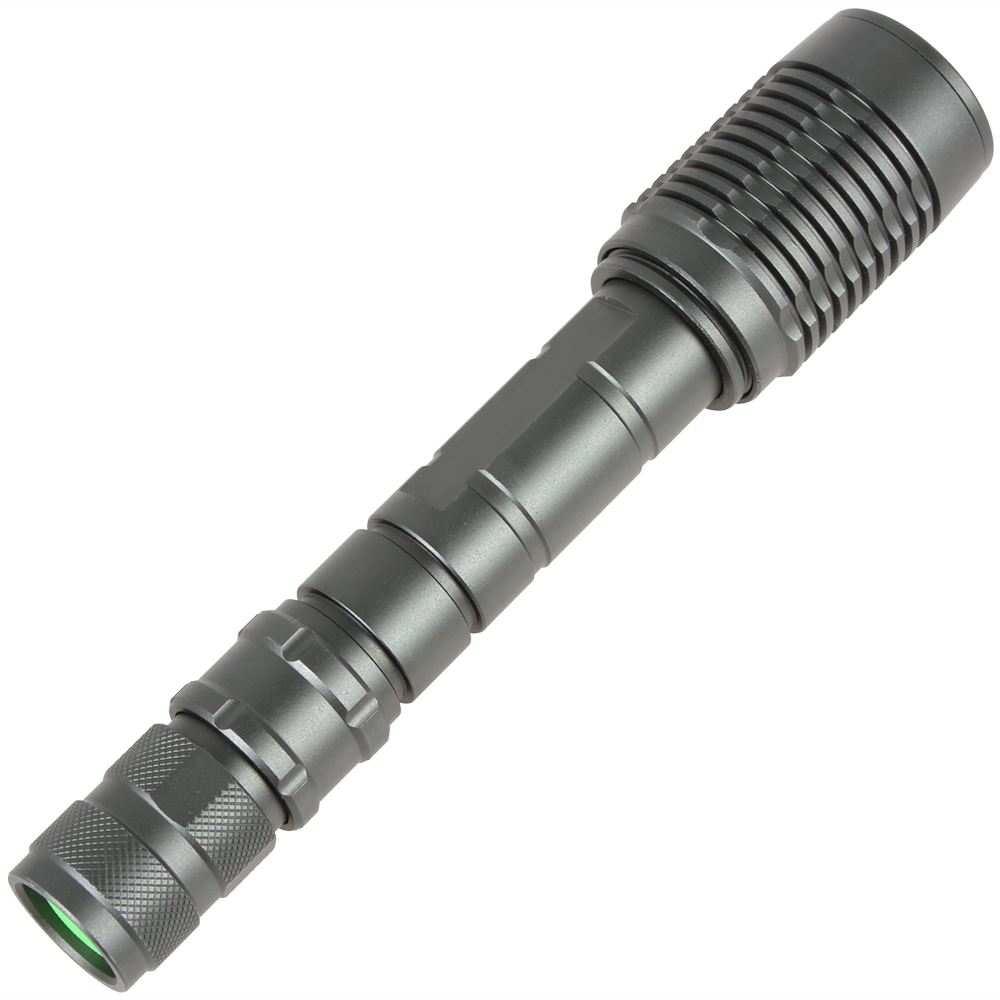 super bright zoomable 1600 lumen cree xml t6 led flashlight torch zoom adjustable focus 18650 led flash light