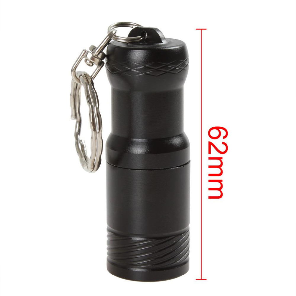 super mini led flashlight torch ultra bright 1200lm 3-mode cree xml t6 led flashlight cr123 16340 flash light lamp with keychain
