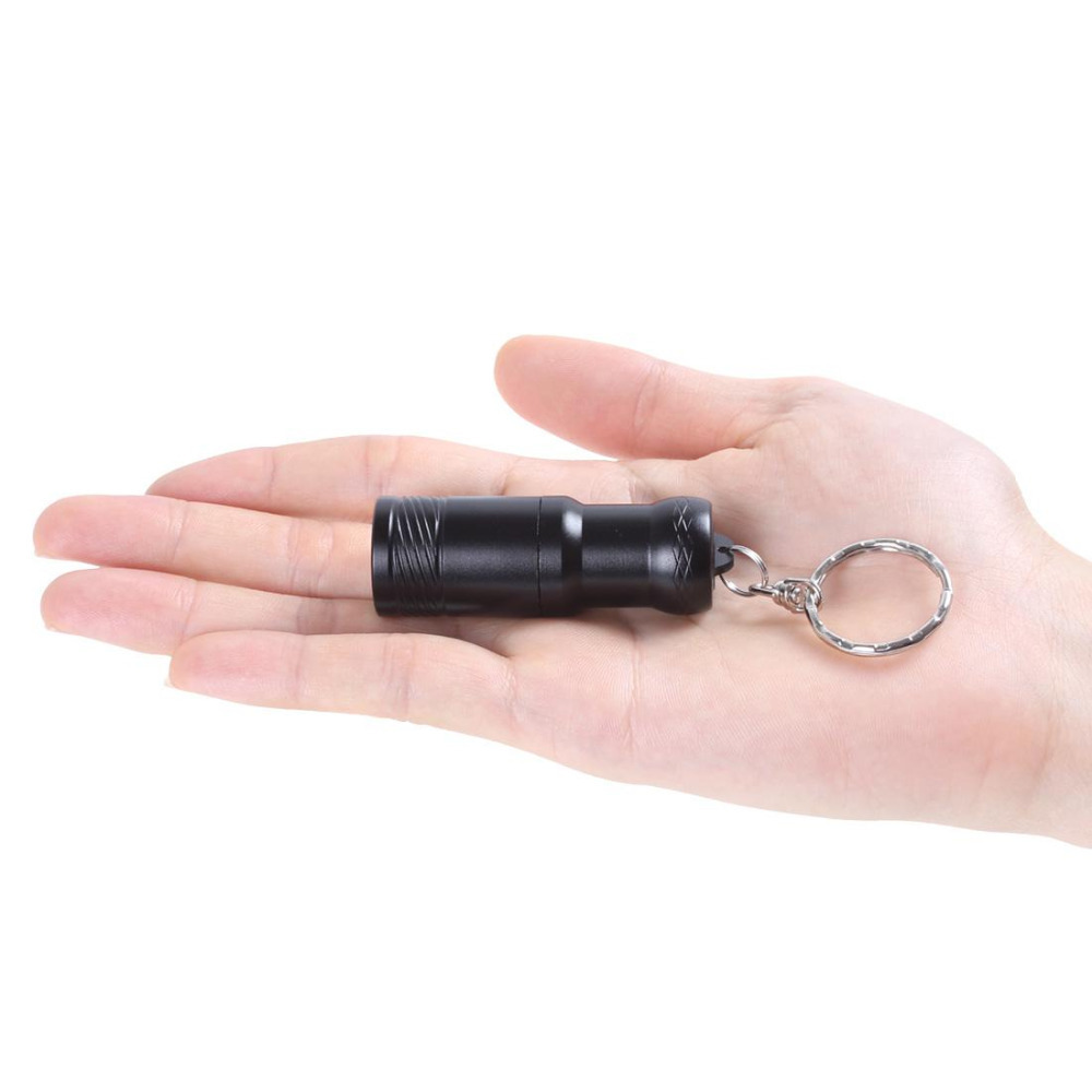 super mini led flashlight torch ultra bright 1200lm 3-mode cree xml t6 led flashlight cr123 16340 flash light lamp with keychain