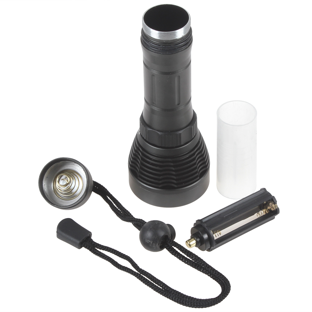 waterproof 2000lm led diving flashlight diving torch waterproof diver underwater 260ft cree xml t6 led flash light with 8 mode