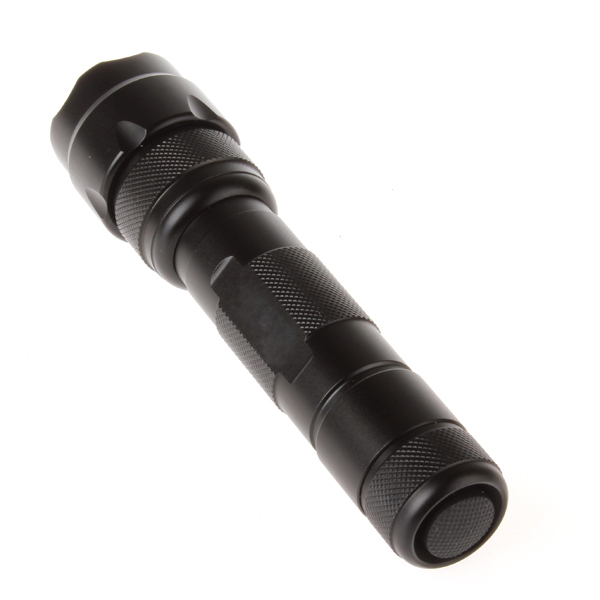 wf 502b 1000 lumens cree xml t6 led flashlight torch 5 modes outdoor flash light + charger & 2pcs 18650 battery
