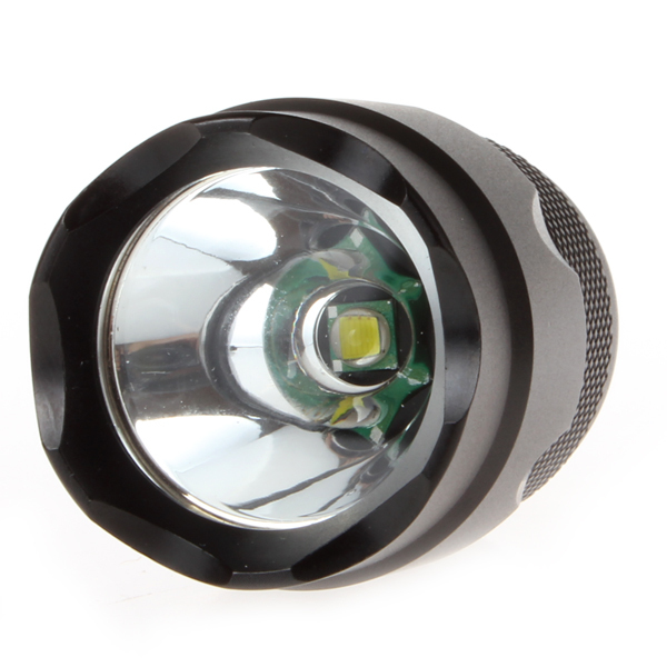 wf 502b 1000 lumens cree xml t6 led flashlight torch 5 modes outdoor flash light + charger & 2pcs 18650 battery