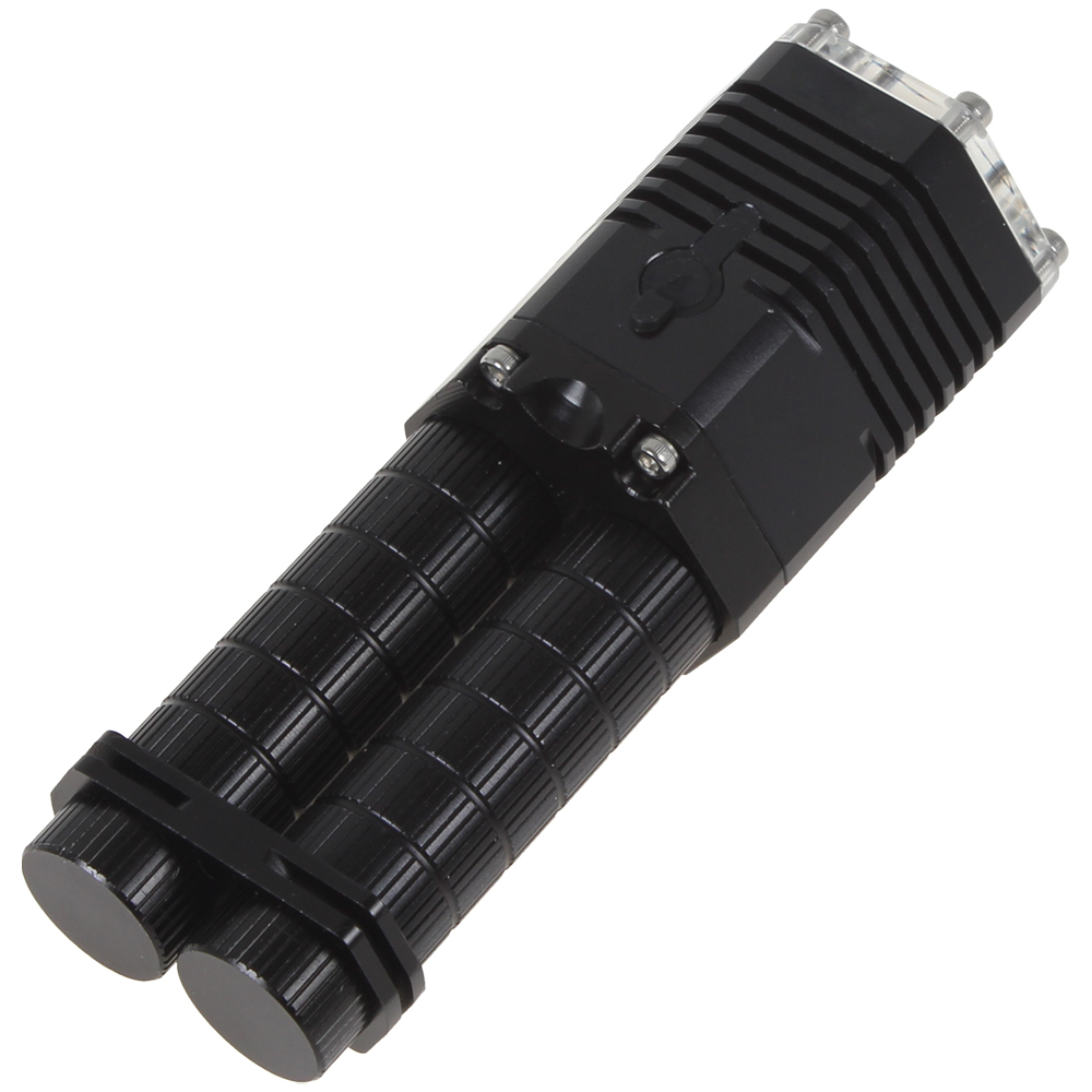 zy-t107 1200 lumens 2 x cree xm-l t6 led flashlight torch led portable flashlight 5 modes aluminum metal led flash light lamp