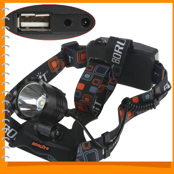 1200lm cree xm-l2 led rechargeable headlamp headlight 5 mode adjustable led head light suport charging power bank from dc / usb 1200lm cree xm-l2 led rechargeable headlamp headlight 5 mode adjustable led head light suport charging power bank from dc / usb