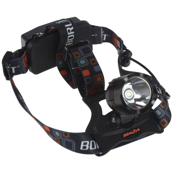 1200lm cree xm-l2 led rechargeable headlamp headlight 5 mode adjustable led head light suport charging power bank from dc / usb