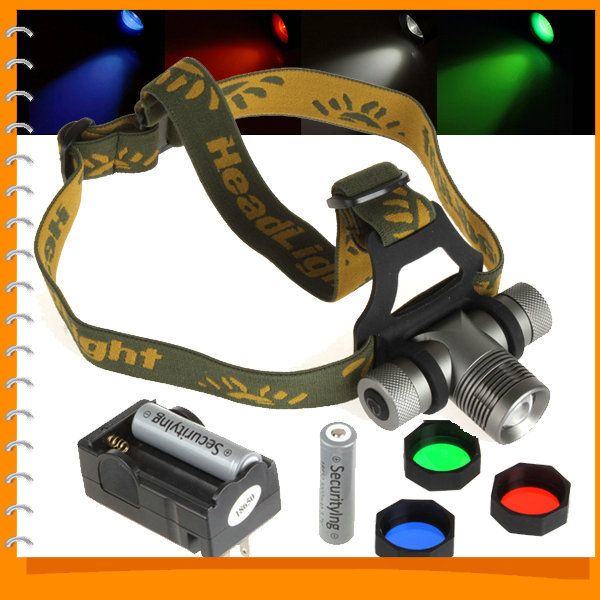 300 lumens zoomable cree q5 led headlamp headlight zoom led head light lamp + battery + charger + green / red / blue diffuser 300 lumens zoomable cree q5 led headlamp headlight zoom led head light lamp + battery + charger + green / red / blue diffuser