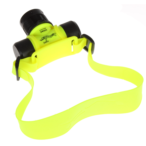350lm lumen 30m waterproof cree r5 led diving headlamp headlight underwater diving head light lamp for diver