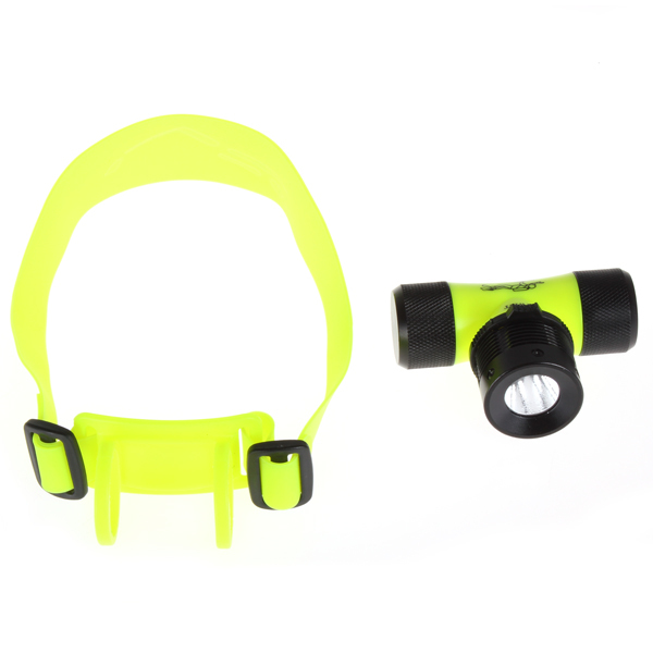350lm lumen 30m waterproof cree r5 led diving headlamp headlight underwater diving head light lamp for diver