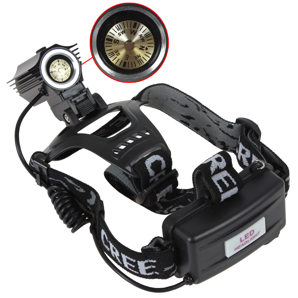 600lm cree xml t6 led retractable bicycle headlight cree led headlamp 18650 led head light lamp for camping running with 3 modes