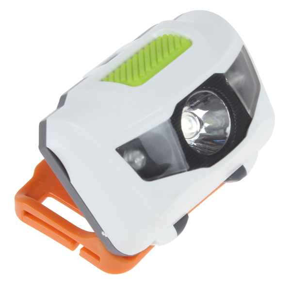 80m distance 110lm 3w led headlight headlamp 4 modes adjustable waterproof led head light lamp with 3 leds (1 white + 2 red)