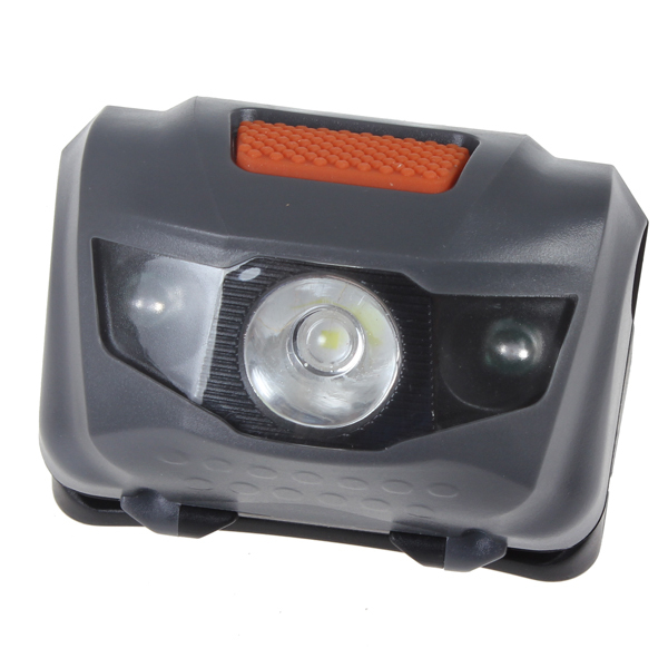 80m distance 110lm 3w led headlight headlamp 4 modes adjustable waterproof led head light lamp with 3 leds (1 white + 2 red)
