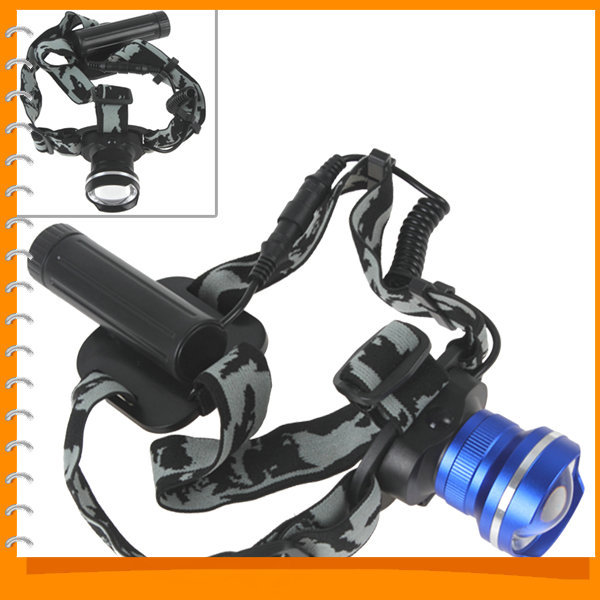 high power 800lm zoomable cree xml t6 led headlight headlamp 270 degree rotate zoom head light lamp with 3 mode (black / blue) high power 800lm zoomable cree xml t6 led headlight headlamp 270 degree rotate zoom head light lamp with 3 mode (black / blue)