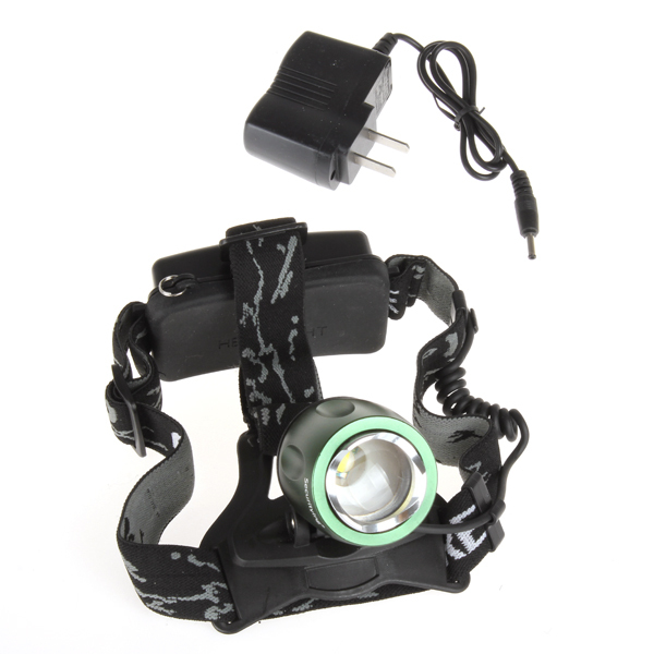 ! securitying 1600 lumen zoomable cree xml t6 led headlight headlamp zoom bicycle head light lamp + charger