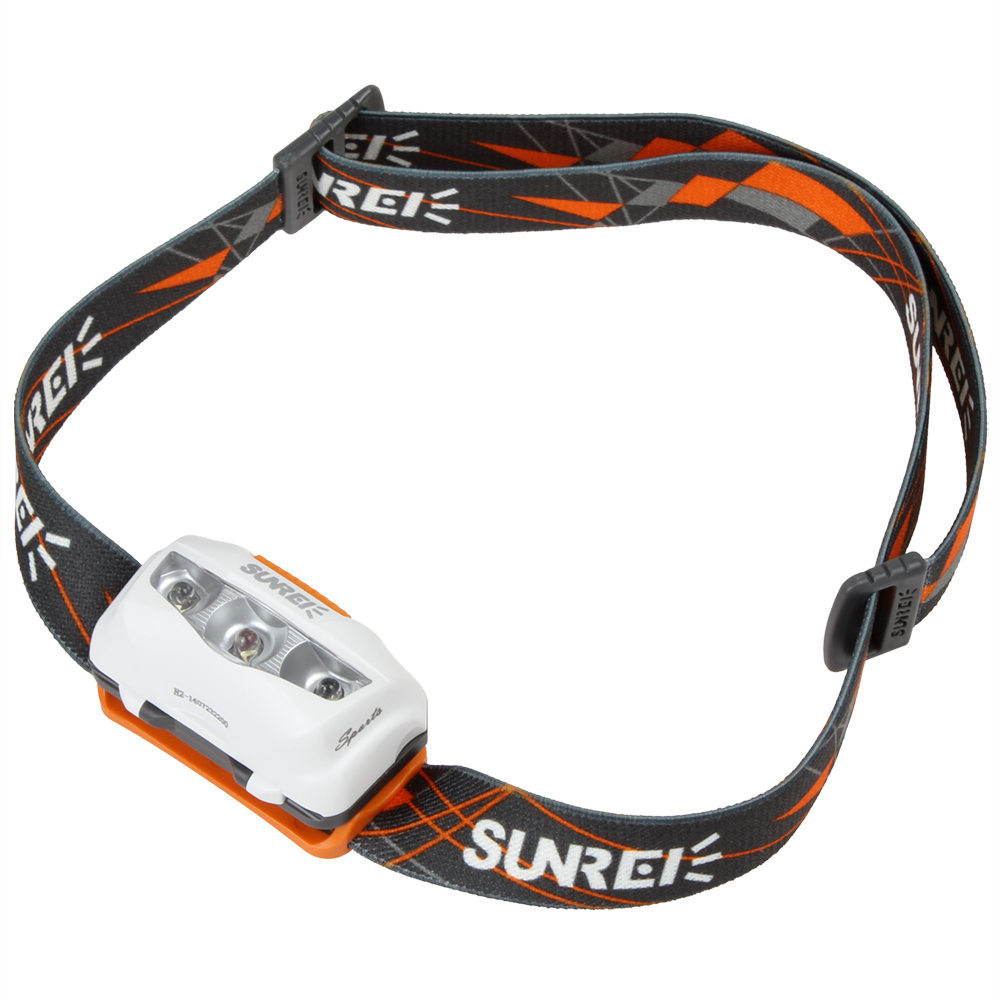 sunree bright sport portable led headlamp headlight ipx6 waterproof led bike head light bicycle lamp with 3 x white nichia leds