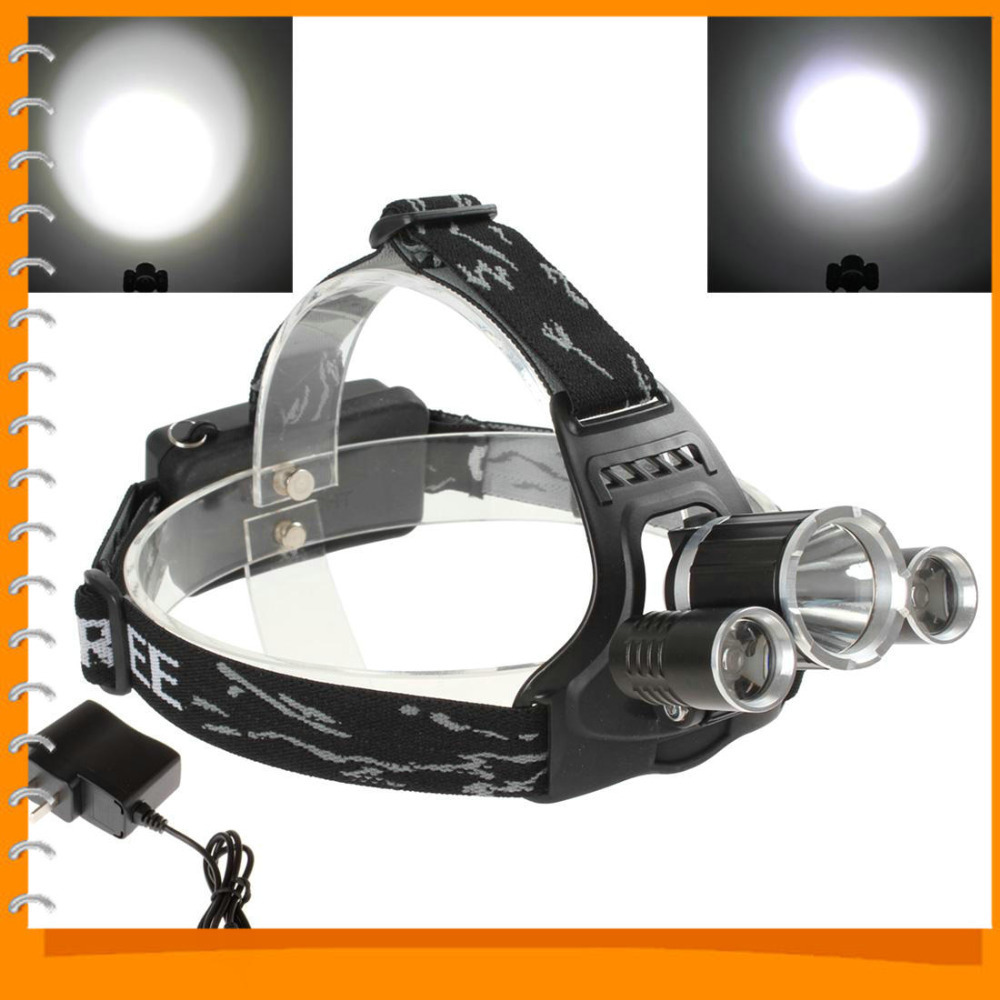 super bright rehargeable led headlight headlamp 90 degree rotatable 1200lm cree xml t6 + 2 x r5 led head light lamp with charger super bright rehargeable led headlight headlamp 90 degree rotatable 1200lm cree xml t6 + 2 x r5 led head light lamp with charger
