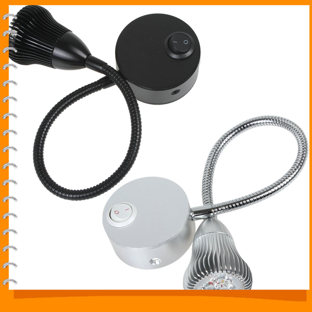 220v 3w warm white 110lm led bedside wall lamp bedroom fashion modern home flexible hose led wall light with switch 220v 3w warm white 110lm led bedside wall lamp bedroom fashion modern home flexible hose led wall light with switch