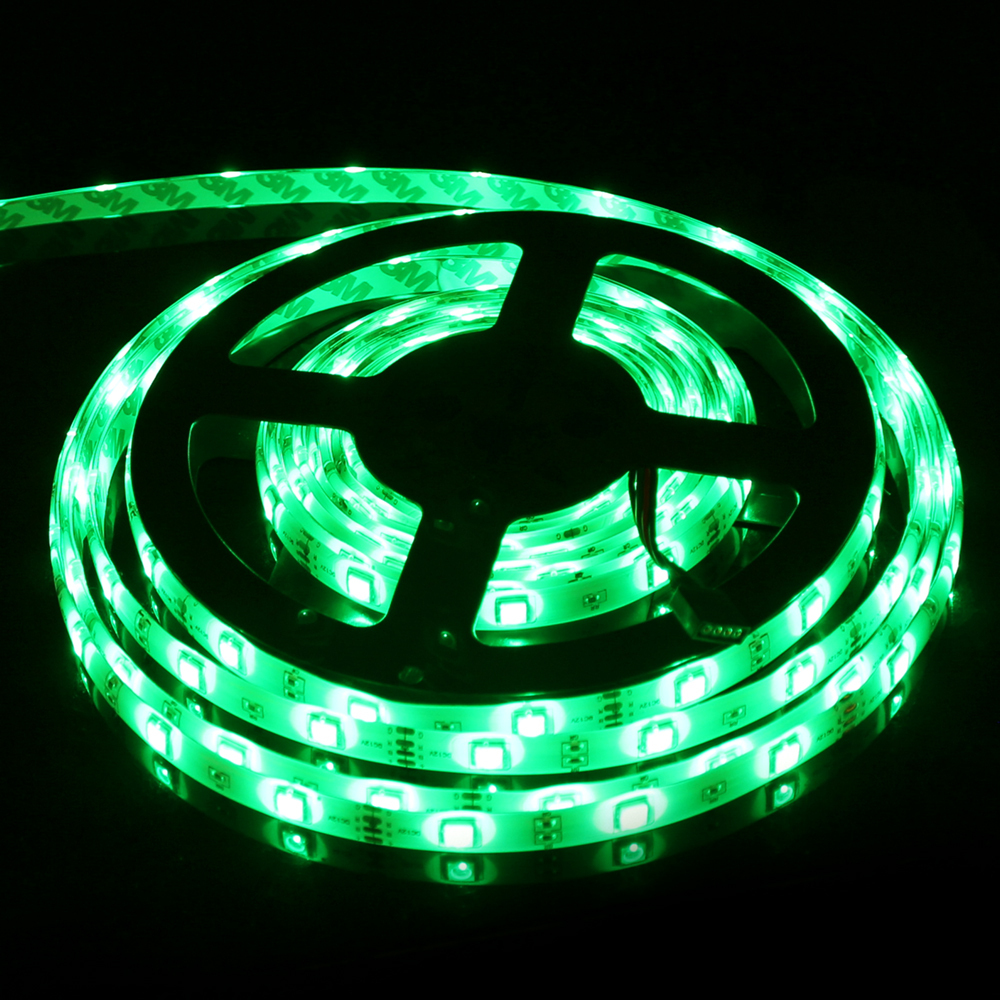 5m 150 x 5050 rgb led strip light flexible led strip lamp flex led tape rope light for home / el / theater / club use