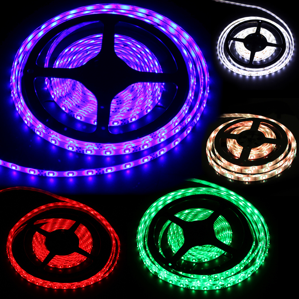 5m 48w 600 x 3528 smd flexible led strip light lamp flex led rope tape light ( 5 colors optional )