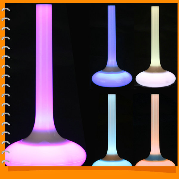 ceramic vase rechargeable led color changing mood lighting night holiday light table lamp touchscreen
