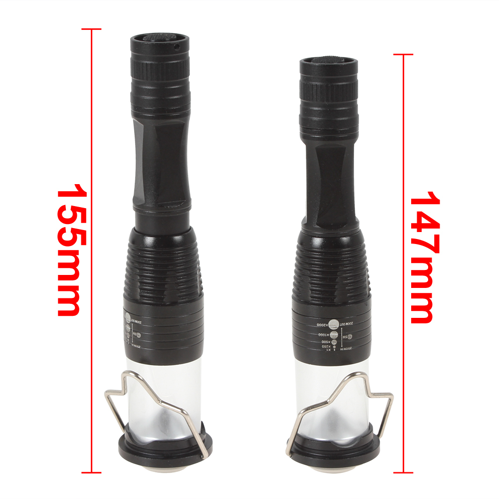 dual-use 500lm mini 3w cree xp-g r5 led flashlight torch + hanging camping flash light outdoor led tent light lantern
