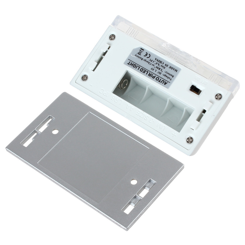 infrared ir wireless auto sensor light led pir motion sensor detector light door keyhole 4 led lamp nightlight