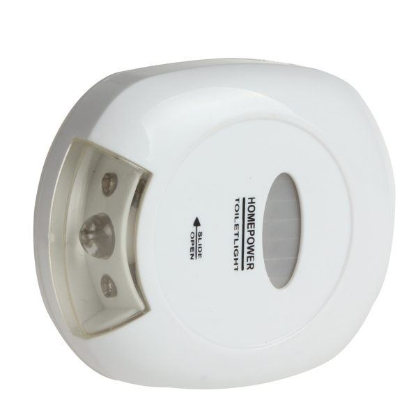led sensor motion activated toilet light bathroom flush toilet lamp battery-operated night light with red green light