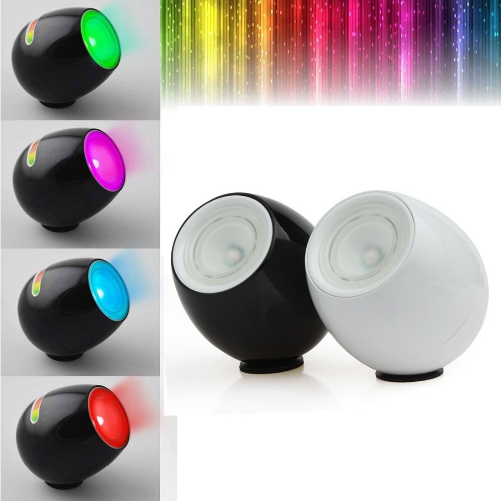 new fashion rechargeable digital 256 colors living color led mood lighting night light table lamp touchscreen