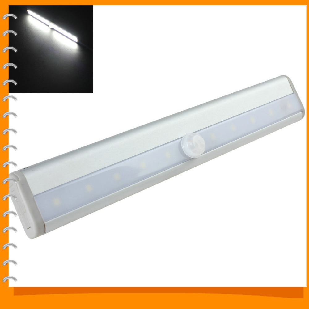 portable 10 led motion sensing lights infrared wireless led pir motion sensor lamp night light for closet / cabinet / workshop portable 10 led motion sensing lights infrared wireless led pir motion sensor lamp night light for closet / cabinet / workshop