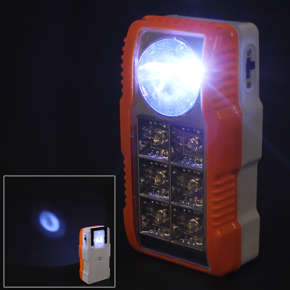 portable rechargeable 7 x cree-xpe led camping light lamp outdoor emergency led camping tent lantern flashlight