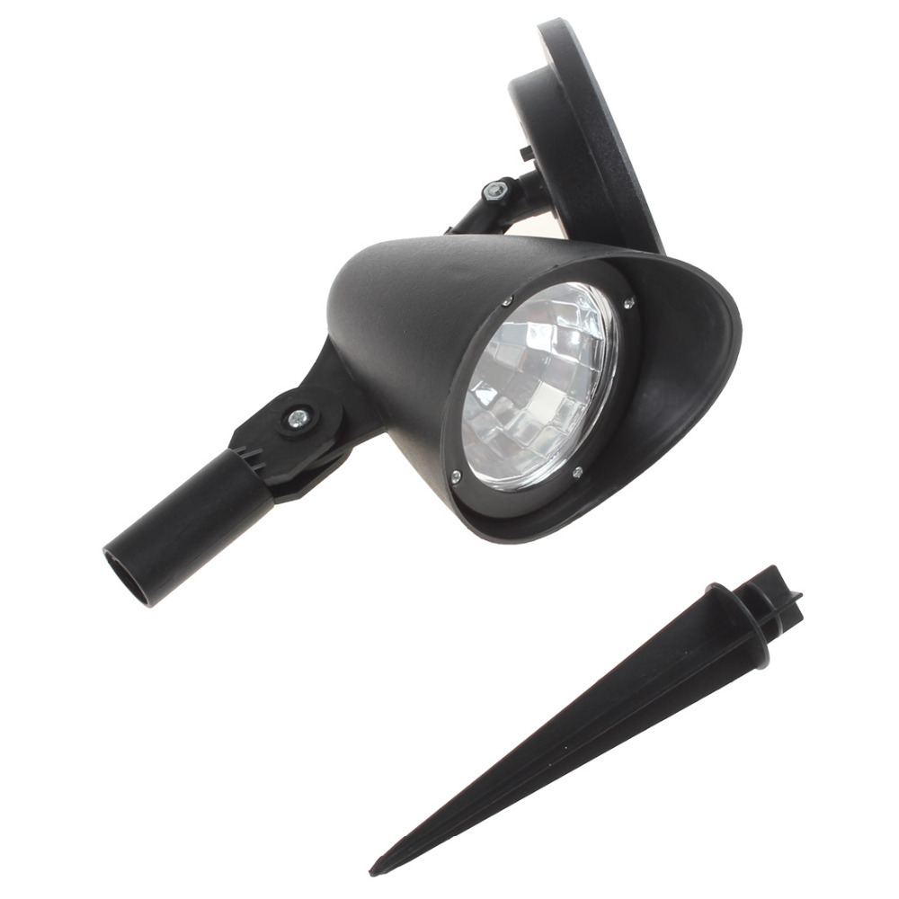 solar led garden light lamp outdoor spotlight solar lawn landscape party path spot light lighting with 4 leds