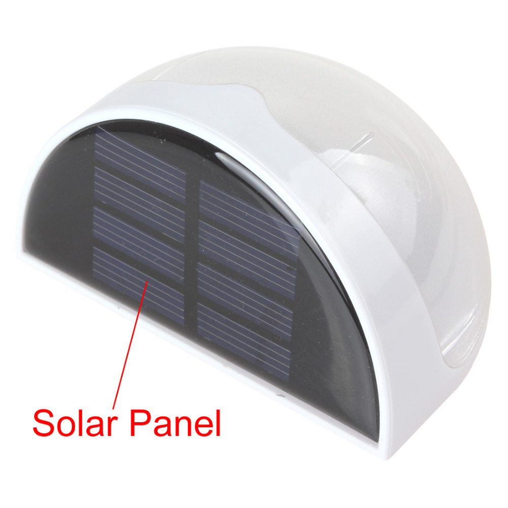 solar powered led fence light outdoor waterproof led solar garden lights gutter wall roof lobby pathway yard lamp