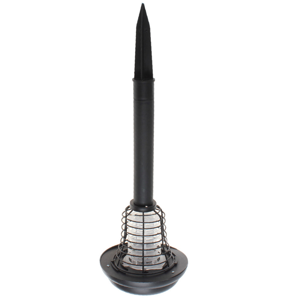 uv led solar light outdoor yard garden lawn anti mosquito insect pest solar bug zapper killer trapping lantern lamp